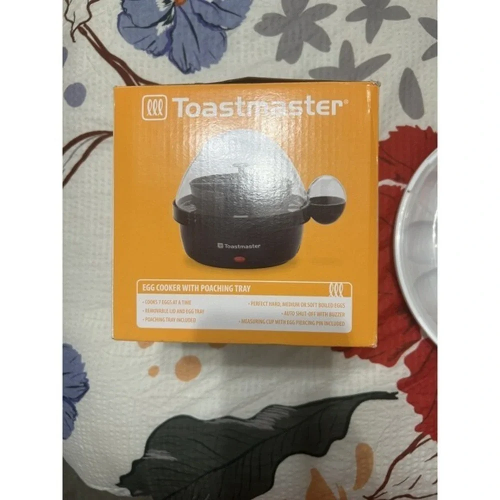 NEW 2-PC Egg Cooker‎ With Bonus Deviled Egg Carrier Boil Gift New Easy To Use